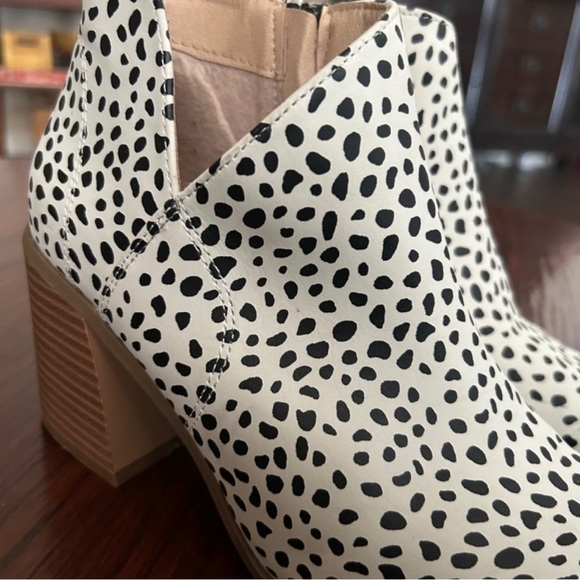 Dalmatian Print Ankle Boots - Picture 4 of 5